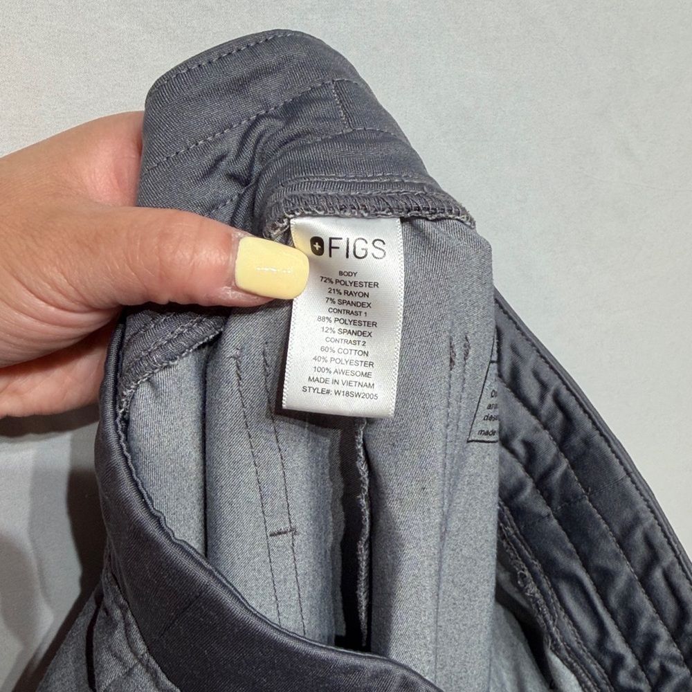 Figs Zamora Jogger Scrub Pants Graphite Size XXS - Picture 10 of 11